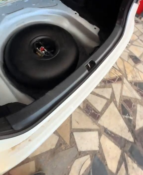 Stepne yuvasına simit LPG tankı montajı