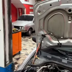 LPG'li aracın motoru yıkanma